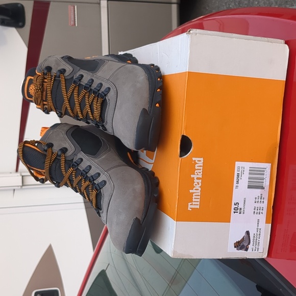 Timberland Other - Timberland Mt. Maddsen Waterproof Mid Hiking md grey nubuck Boot